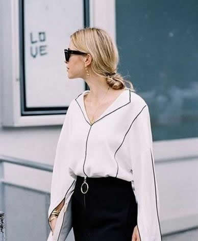 不知道弄什么发型好看？时尚街拍新发型给你灵感