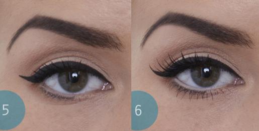眼线膏的画法步骤图