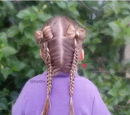 儿童编发发型大全