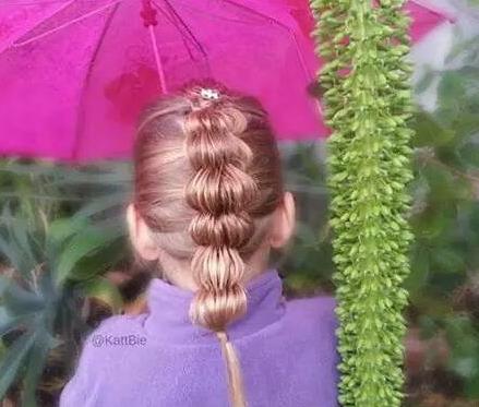 儿童编发发型大全