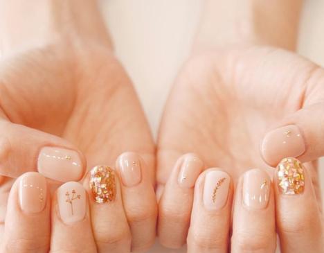 美甲图片2017新款式钻