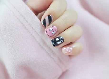简单美甲教程步骤 笑脸美甲让好心情永驻指尖