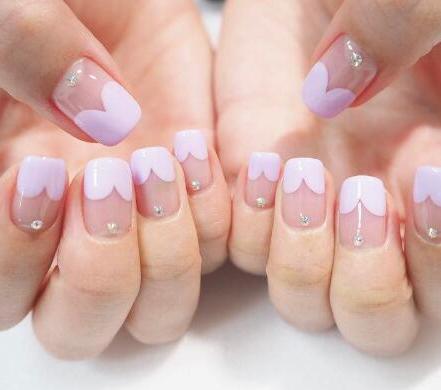 少女美甲图片2017款式 少女美甲图片2017款式