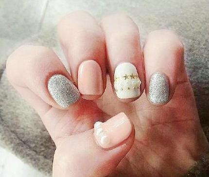 少女美甲图片2017款式