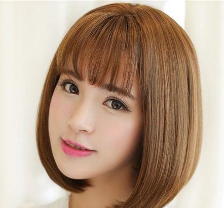 2017最新款波波头图片