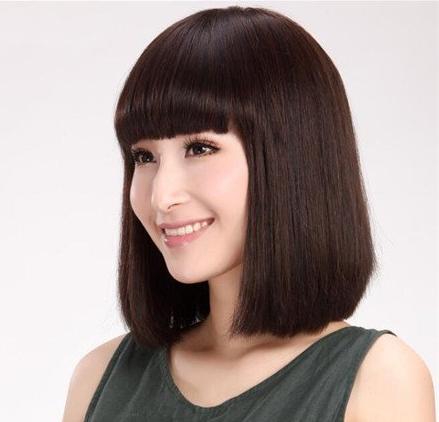 2017最新款波波头图片