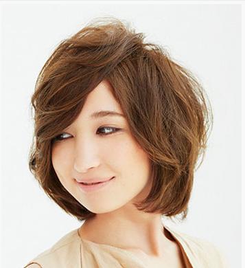 适合圆脸的短发发型