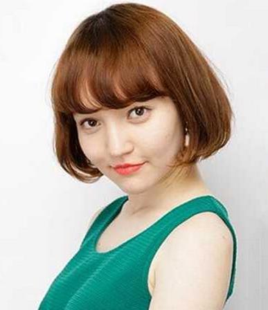 适合圆脸的短发发型