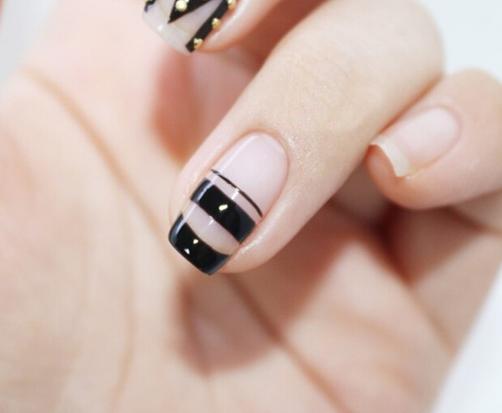 简单图案美甲教程