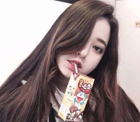 长发刘海发型图片