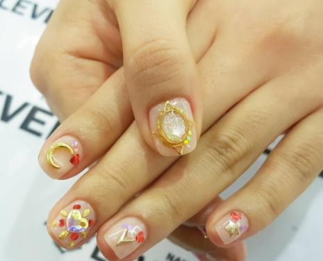 最新美甲图片2017韩国