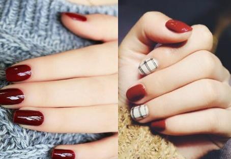 美甲颜色显手白的图片 美甲颜色显手白的图片