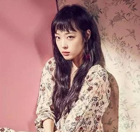 2017齐刘海发型图片女