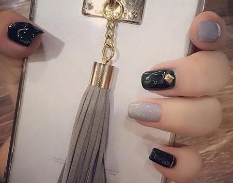 2017适合夏天的美甲图片