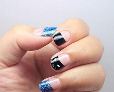 2017流行法式美甲图片