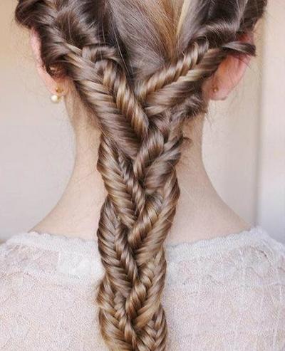 麻花辫太俗？N款好看的麻花辫发型美到你心坎