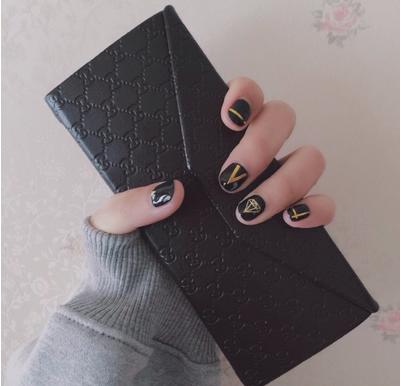 夏天美甲图片2017