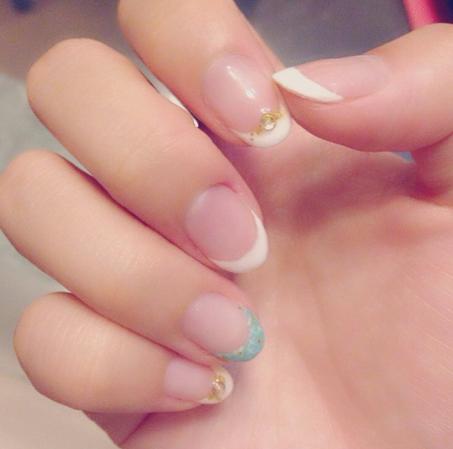 流行美甲款式图片2017