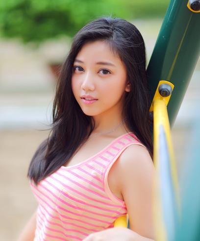 清新中长发发型图片