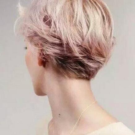 短发颜色2017款短发