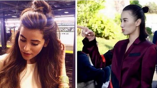 半花苞头”是瘦脸新杀器 花苞头完胜丸子头妥妥的 半花苞头”是瘦脸新杀器 花苞头完胜丸子头妥妥的