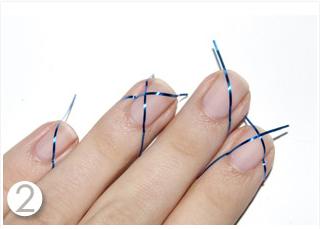 几何美甲教程步骤图解 几何美甲教程步骤图解