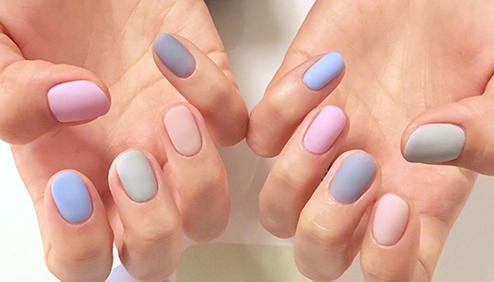 美甲图片2017小清新