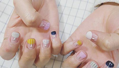 美甲图片2017小清新