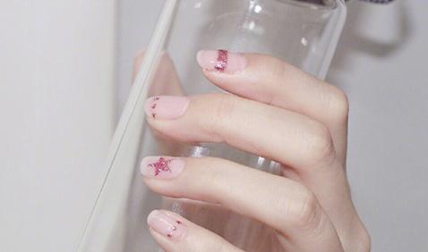 美甲图片2017小清新