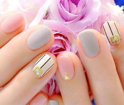 美甲图片2017小清新