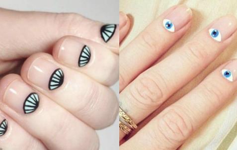 反法式美甲图片2017款 反法式美甲图片2017款