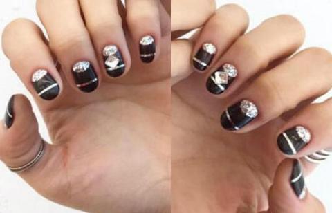 反法式美甲图片2017款 反法式美甲图片2017款