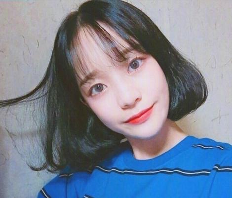 韩国空气刘海短发图片 韩国空气刘海短发图片