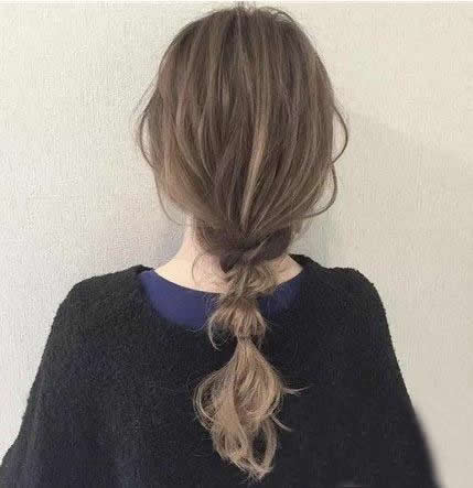 上班族哪种半扎发好看