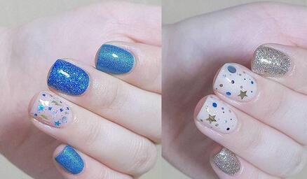 短指甲美甲小清新2017 短指甲美甲小清新2017