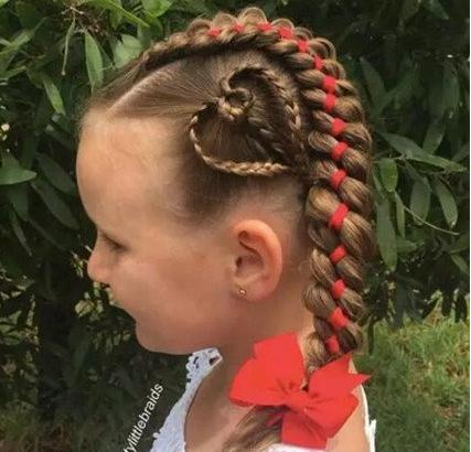 小女孩发型设计