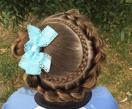 小女孩发型设计