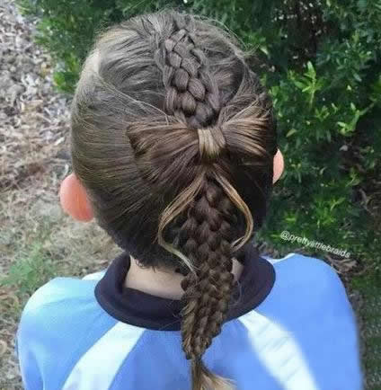 小女孩发型设计