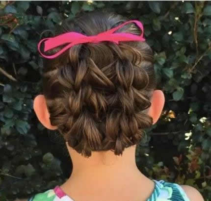 小女孩发型设计