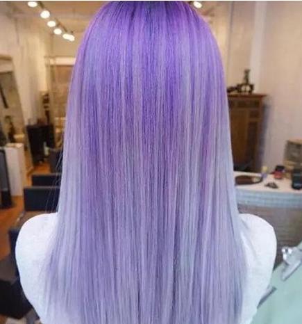 女生渐变色染发发型