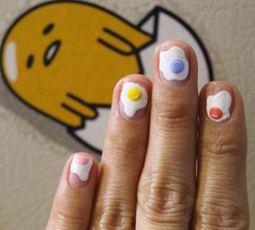 2017新款卡通美甲图