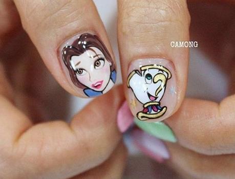 2017新款卡通美甲图