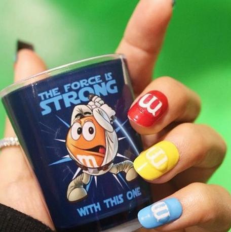 2017新款卡通美甲图