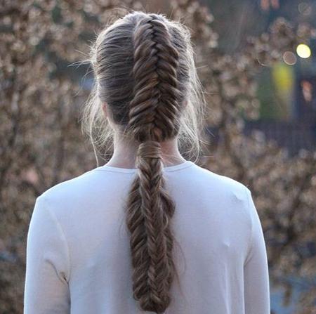 波西米亚发型编法