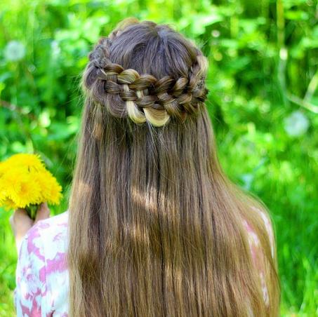 波西米亚发型编法