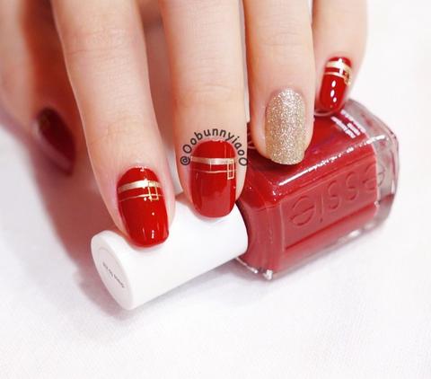 画法式美甲的技巧