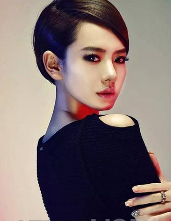 戚薇同款美甲图片