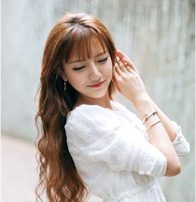 长发空气刘海发型图片韩范长发空气刘海发型图片韩范