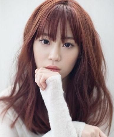 长发空气刘海发型图片韩范长发空气刘海发型图片韩范