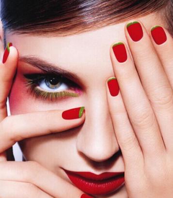 好看的美甲图片2017